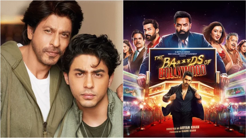 Aryan Khan Steps Into the Director’s Chair with ‘The Bads of Bollywood’; SRK Unveils First Look